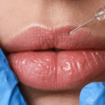 Natürlich schöne Lippen